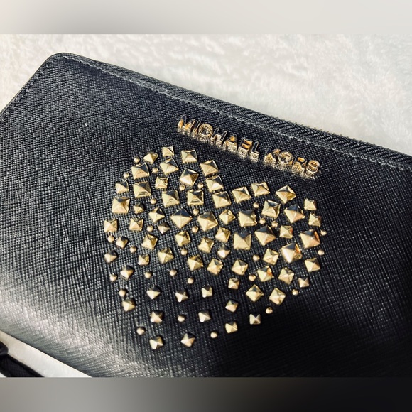 Michael Kors Leather Wallet Wristlet - Picture 8 of 9